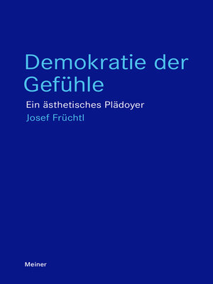 cover image of Demokratie der Gefühle